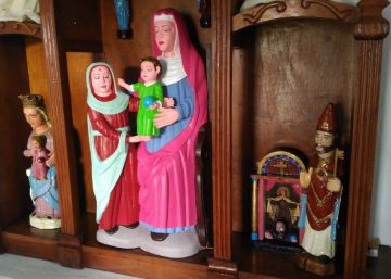 Três esculturas do século XV são pintadas com cores vivas e se transformam no ‘Ecce Homo asturiano’