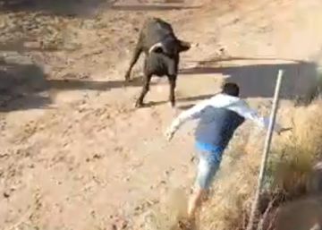 Un hombre herido grave en Medina del Campo tras ser corneado en un encierro