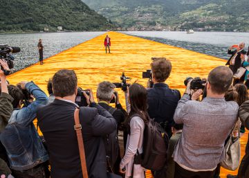 Christo, el artista que caminó sobre el agua