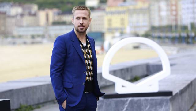 Ryan Gosling, en San Sebastián.