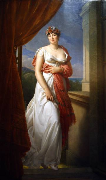 Retrato de Madame Tallien (Teresa Cabarrús) por François Gérard (1804).