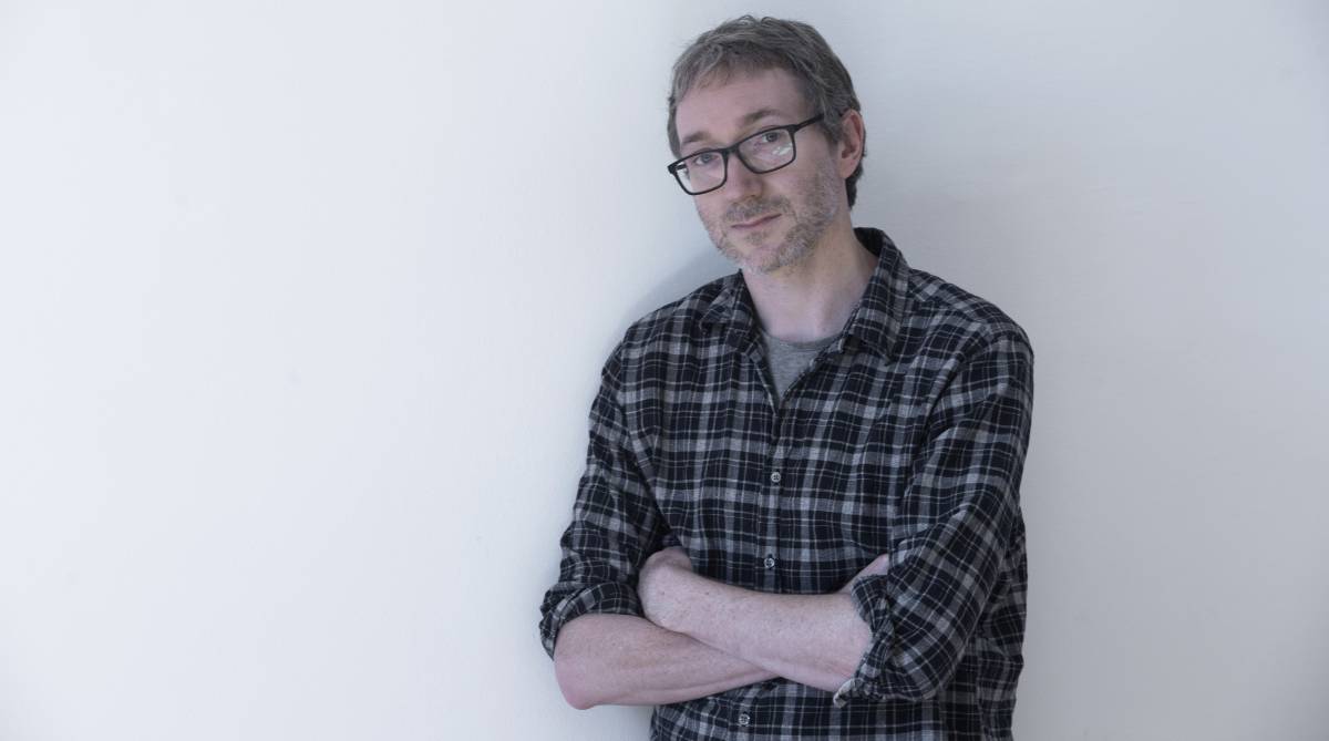 El escritor Estuart Turton este mes en Barcelona.
