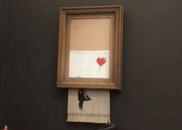 La compradora del ‘banksy’ triturado confirma su adquisición por 1,18 millones de euros