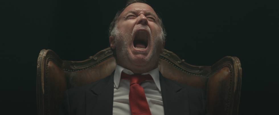 Luis Bermejo, como el rey Juan Carlos I.