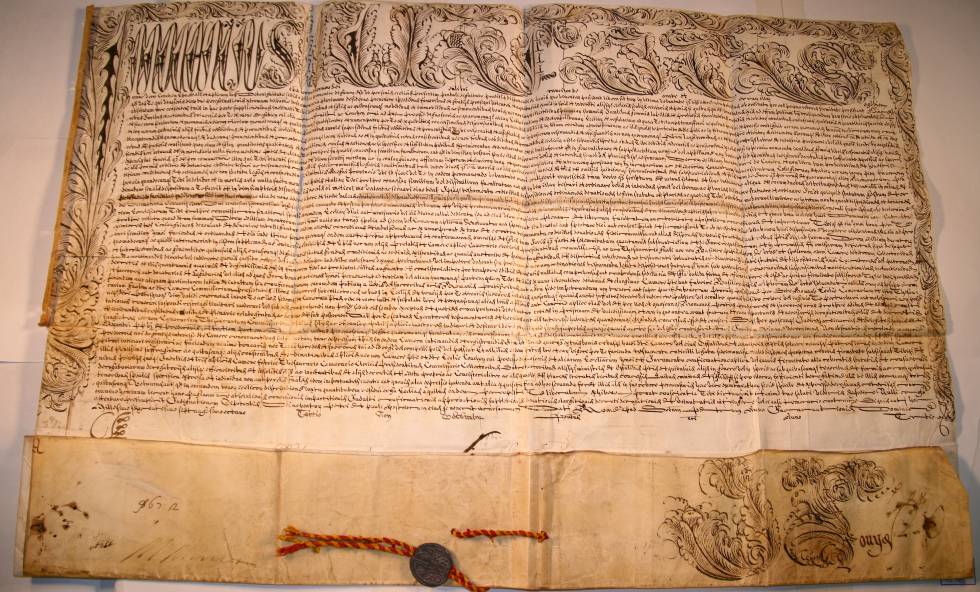 Bula del Papa Inocencio XI, de 1678.