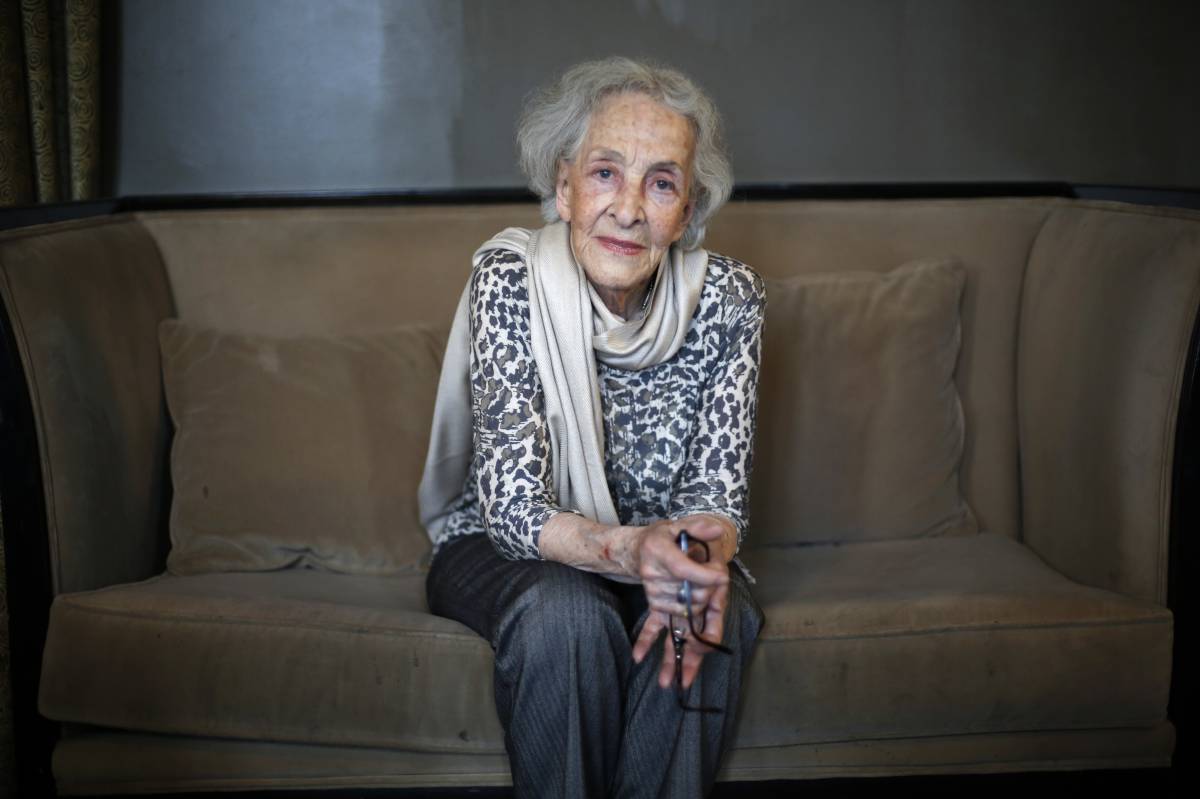 Ida Vitale en Madrid en 2013.