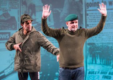 Las Malvinas, a pie de trinchera