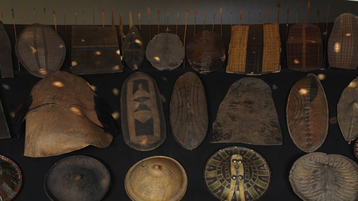 Exposición de arte africano en el Museo de Quai Branly, de París.