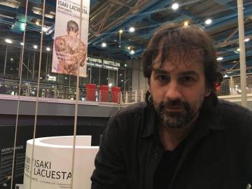 Isaki Lacuesta, en el Pompidou de París.