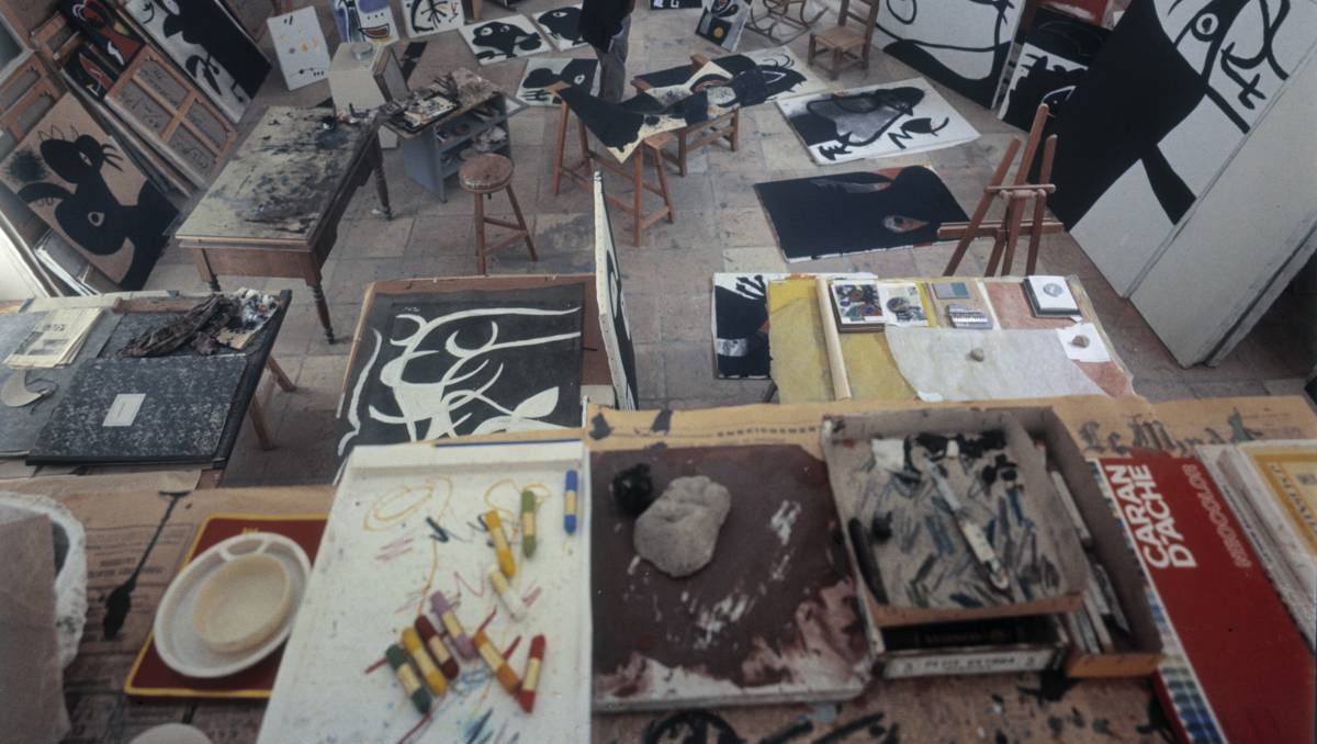 Estudio de Miró.