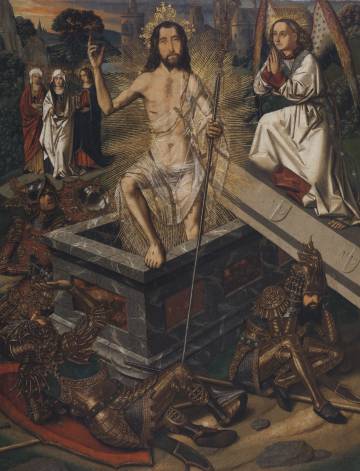 'Resurrecció', de Bermejo, en el MNAC.