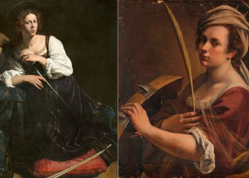 Santa Catalina: la mujer que Caravaggio ignoró y Gentileschi defendió