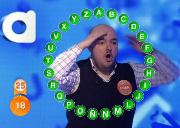 Fran González, ganador del bote de ‘Pasapalabra’