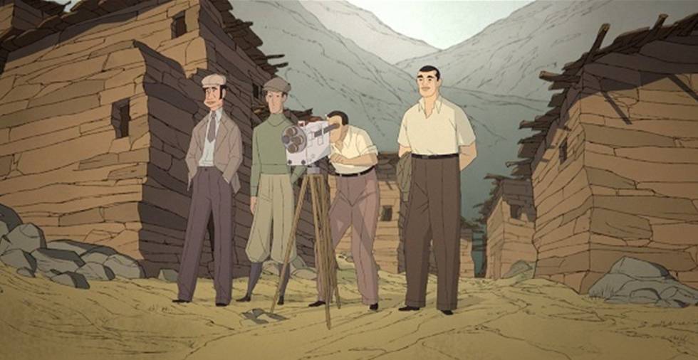 Fotograma de 'Buñuel en el laberinto de las tortugas'.