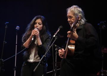 Un maestro cantautor para una pupila flamenca