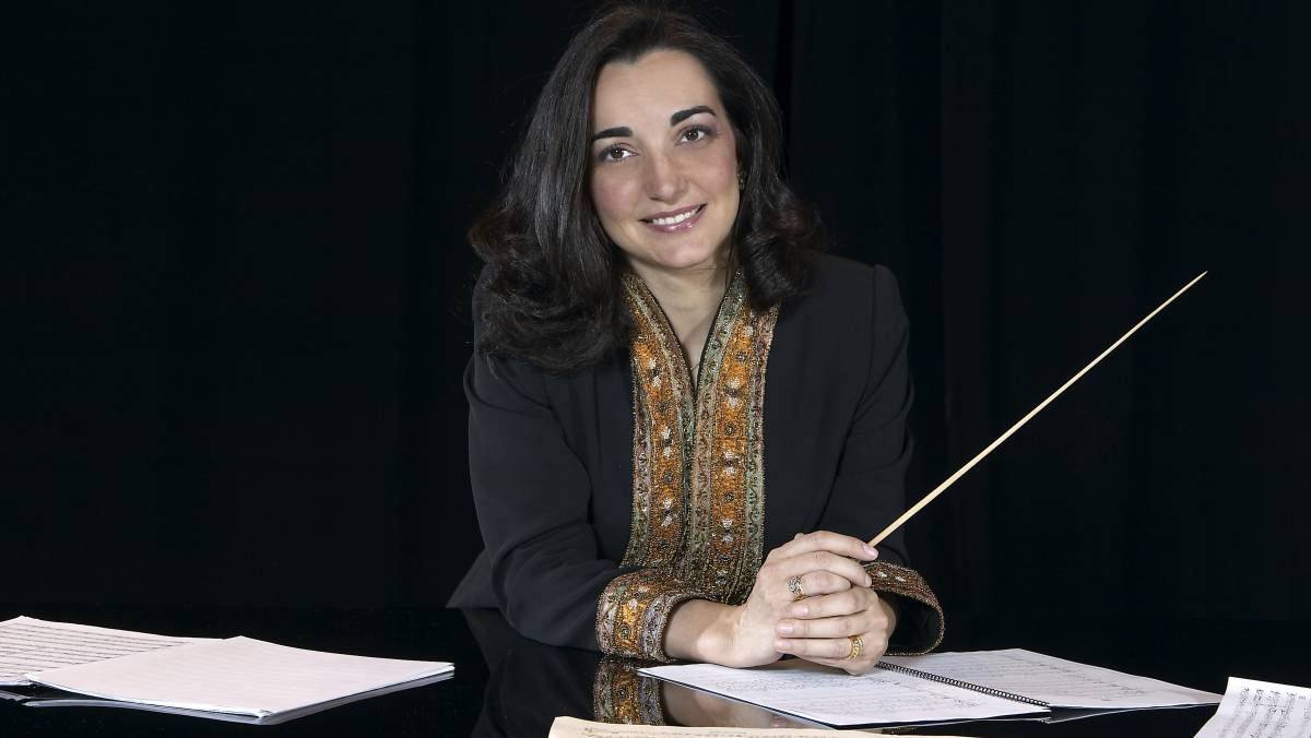 La directora de orquesta Silvia Sanz, en una imagen de promoción.