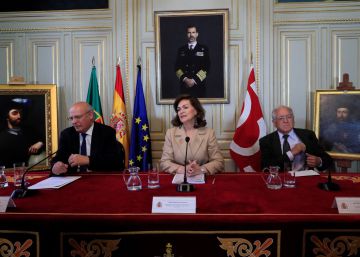 España y Portugal firman la paz de Magallanes-Elcano
