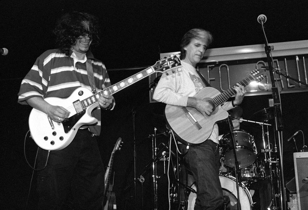 Raimundo Amador y Kiko Veneno, en 1998.