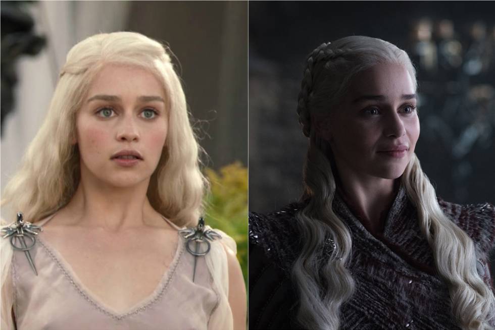 Así han cambiado los personajes de ‘Juego de tronos’ en ocho temporadas
