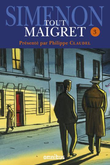 Portada de Tout Simenon ilustrada por Loustal.