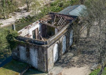 Un edificio del arquitecto Antonio Palacios se derrumba en Galicia