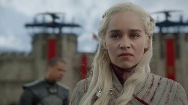 Daenerys, enfurecida, en el cuarto capítulo de la octava temporada de 'Juego de tronos'.