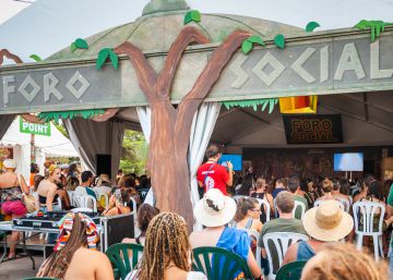 Una guardiana del Amazonas y Fridays For Future, en el cartel de un festival