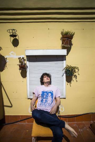 Simon Heiselmann, en la azotea donde tiene lugar la entrevista.