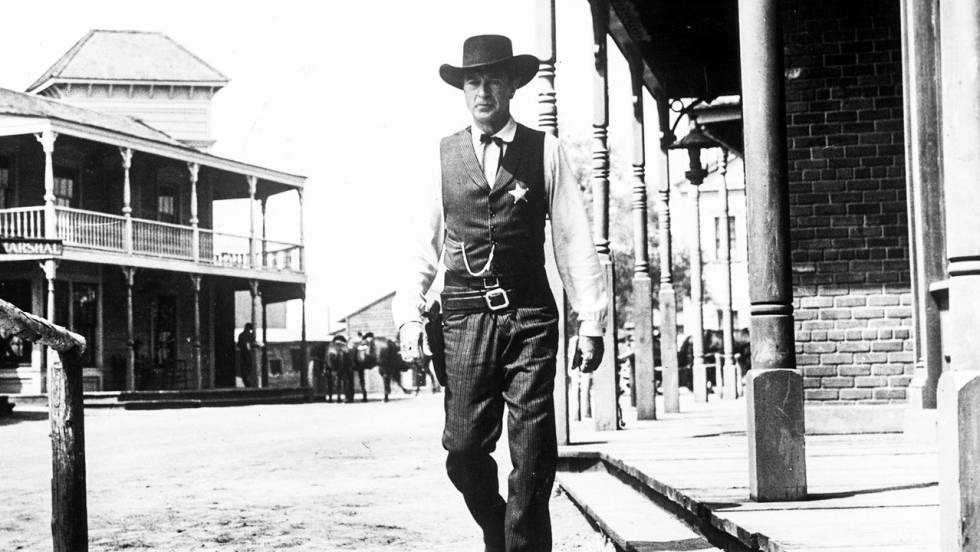 Gary Cooper, en 'Solo ante el peligro'.