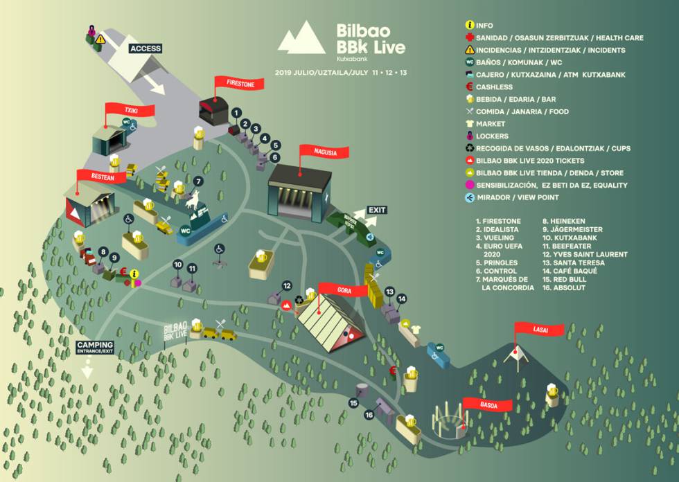 Guía del Bilbao BBK Live 2019: cartel, entradas y horario del festival