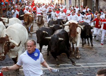 El antideslizante de los Sanfermines crea un “efecto ventosa” para evitar caídas