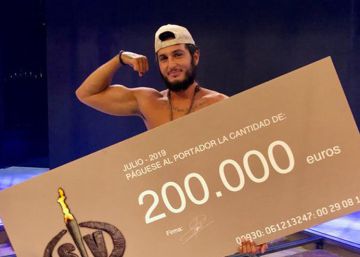 Omar Montes, ganador de 'Supervivientes 2019'.