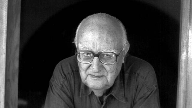 Andrea Camilleri, en febrero de 1999.