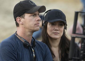 Jonathan Nolan y Lisa Joy, creadores de la serie 'Westworld'.
