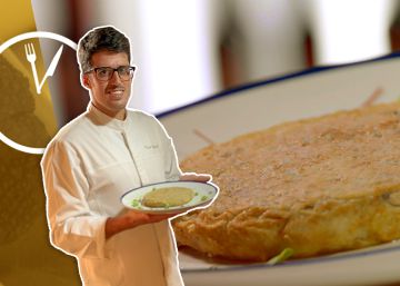 Tortilla de aguaturmas y trufa