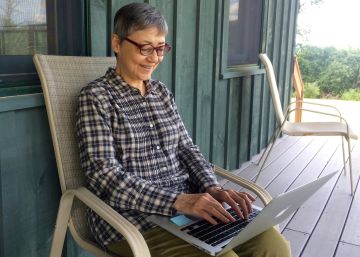 El gran danés y la escritora