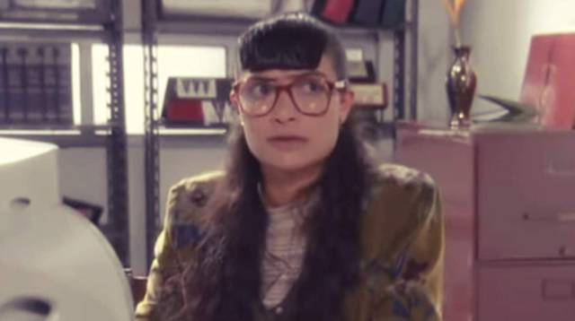 La actriz Ana María Orozco, en 'Yo soy Betty, la fea'.