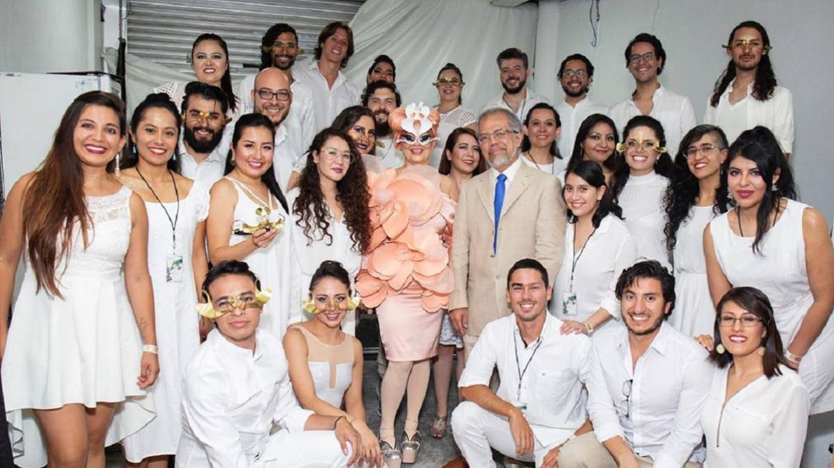 Björk, en México.