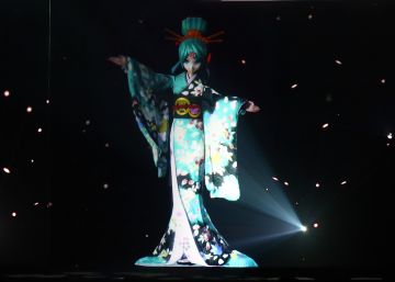 Hatsune Miku, la cantante que no existe, dará su primer concierto en España