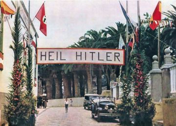 Banderas nazis en Canarias