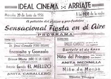 El cartel de 1956 que hizo posible la Fiesta en el Aire