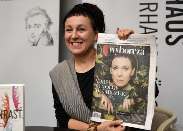 Olga Tokarczuk: “No es una época fácil para los escritores”