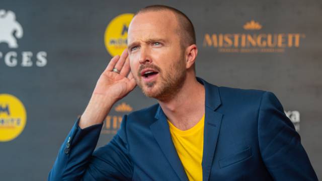 El actor Aaron Paul, en Sitges.