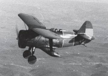 Un Polikarpov I-15, como el que pilotaba Dahl.