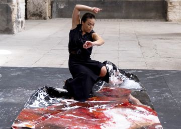 El óleo bailado de Lita Cabellut y Rocío Molina