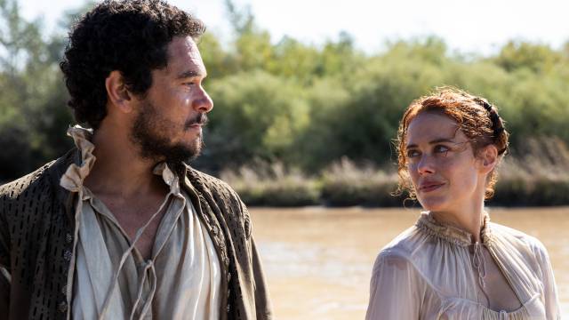 Pablo Molinero y Patricia López Arnáiz, en 'La peste'.