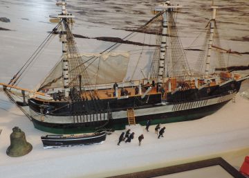 ‘Erebus’, el barco del infierno atrapado por el hielo
