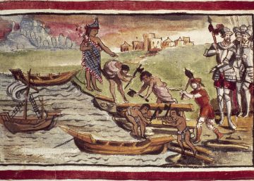 La barrera líquida que propició la caída de Tenochtitlan La barrera líquida que propició la caída de Tenochtitlan