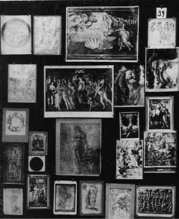 Panel 39 del 'Atlas Mnemosyne' de Aby Warburg.