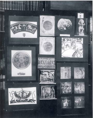 Panel número 2 del 'Atlas Mnemosyne' de Aby Warburg.